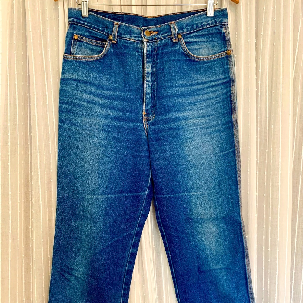 1970s Vienna denim unisex jeans 100% cotton SUPER soft classic